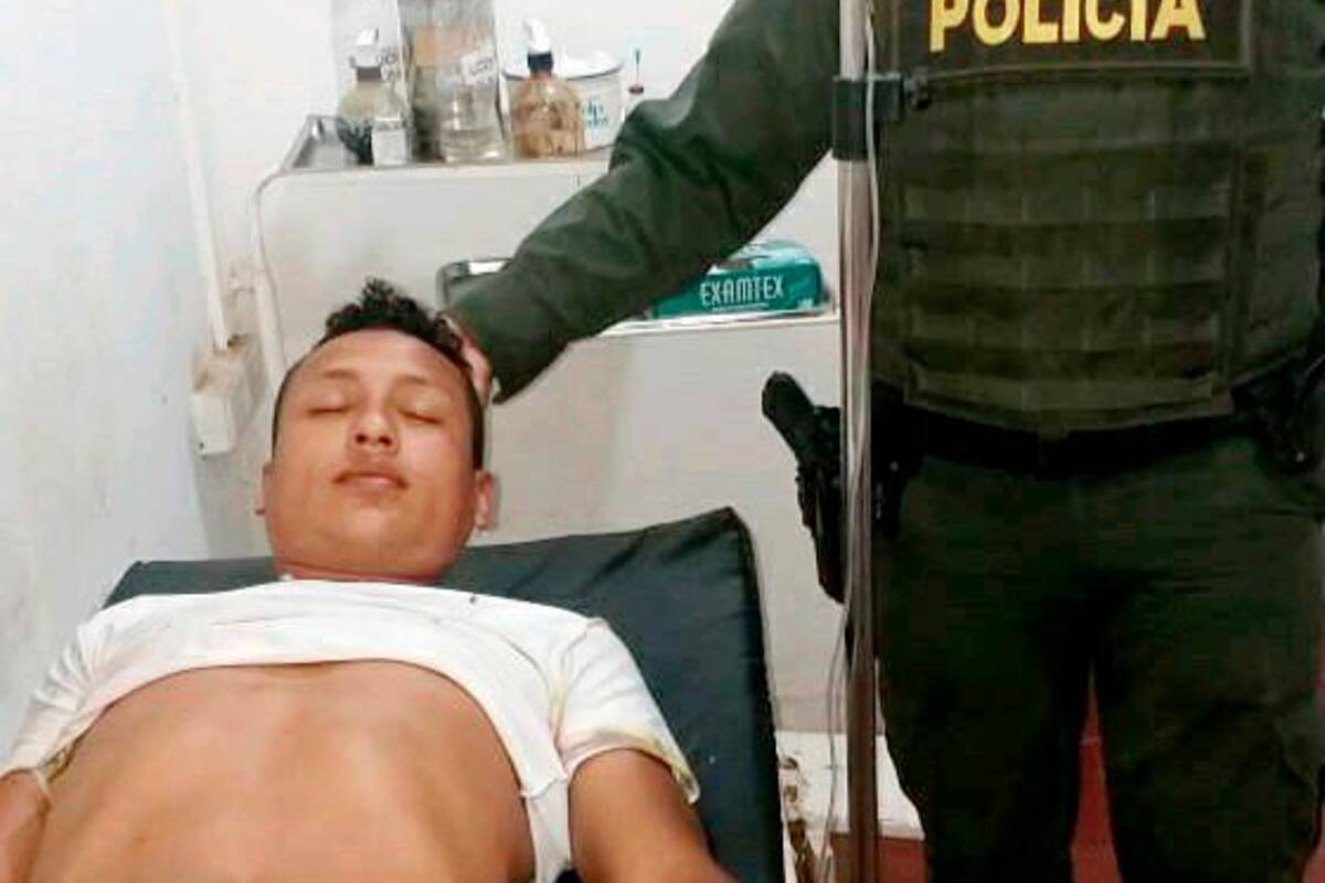 Se enfrenta a la Policía y lo hieren en un frustrado atraco