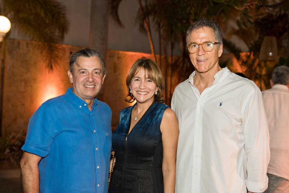 Carlos Andrade, Marilia Sojo y Danilo Puente.