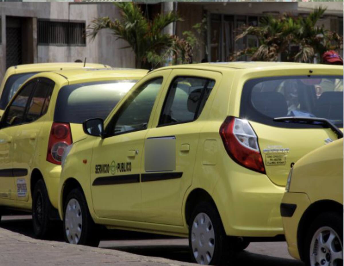 El gremio de taxistas planean una movilización como protesta a la inseguridad de las que han sido víctimas en los últimos días. ARCHIVO