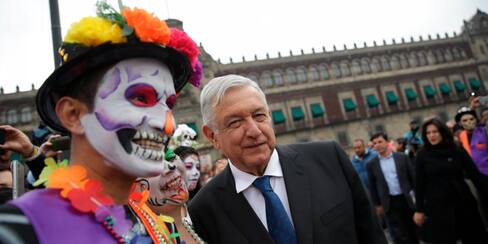 López Obrador, en el Día de Muertos: “Nunca los olvidaremos”