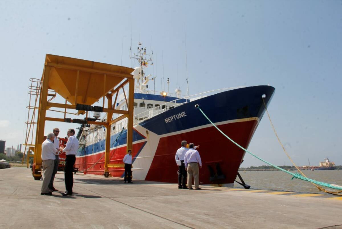 Lanzamiento del Puerto Buenavista en Mamonal Lorena Henríquez Laborde - El Universal