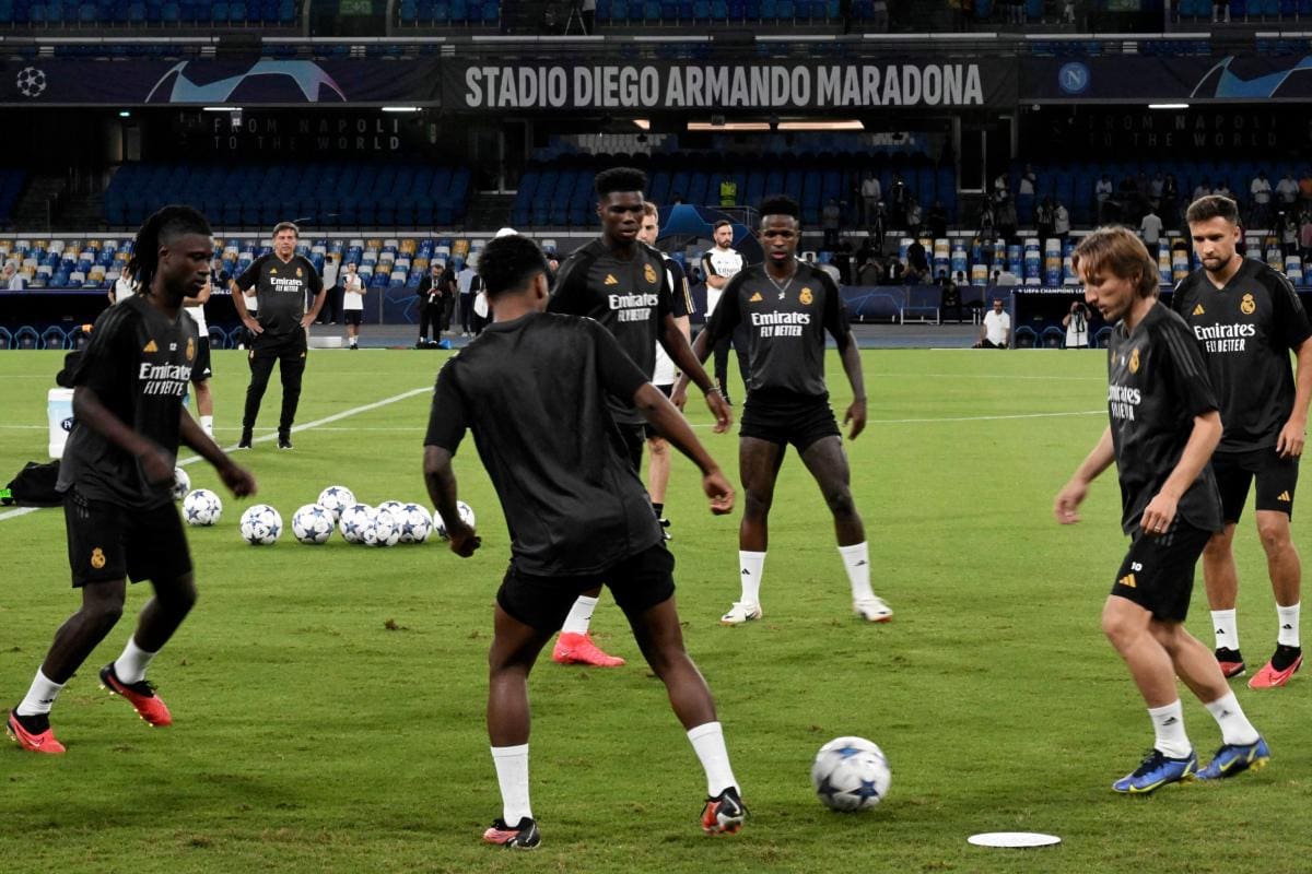 En vivo: Real Madrid definió su titular para enfrentar al Nápoles