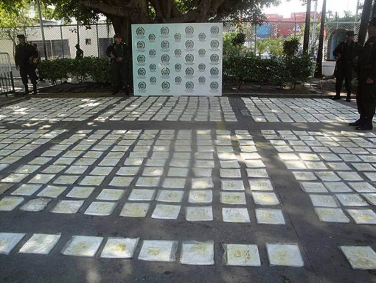 La droga está avualuada en 10 millones de dólares en el mercado internacional