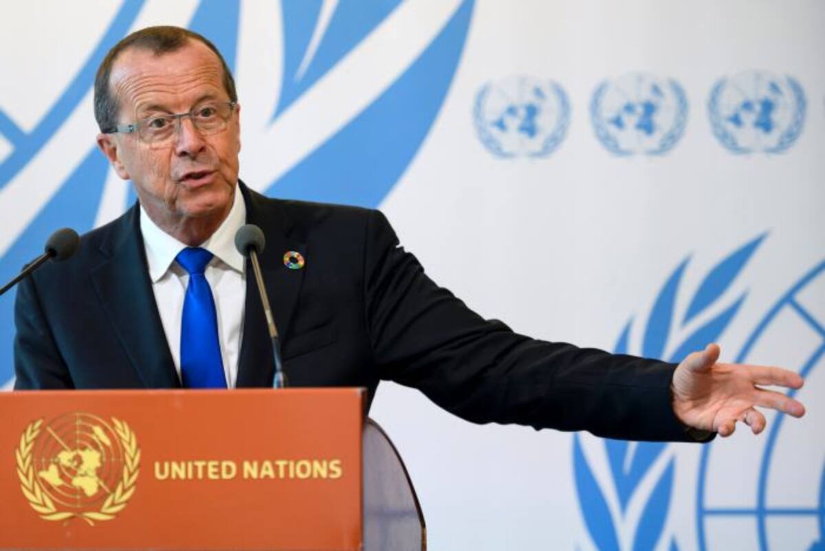 Martin Kobler. AFP FABRICE COFFRINI