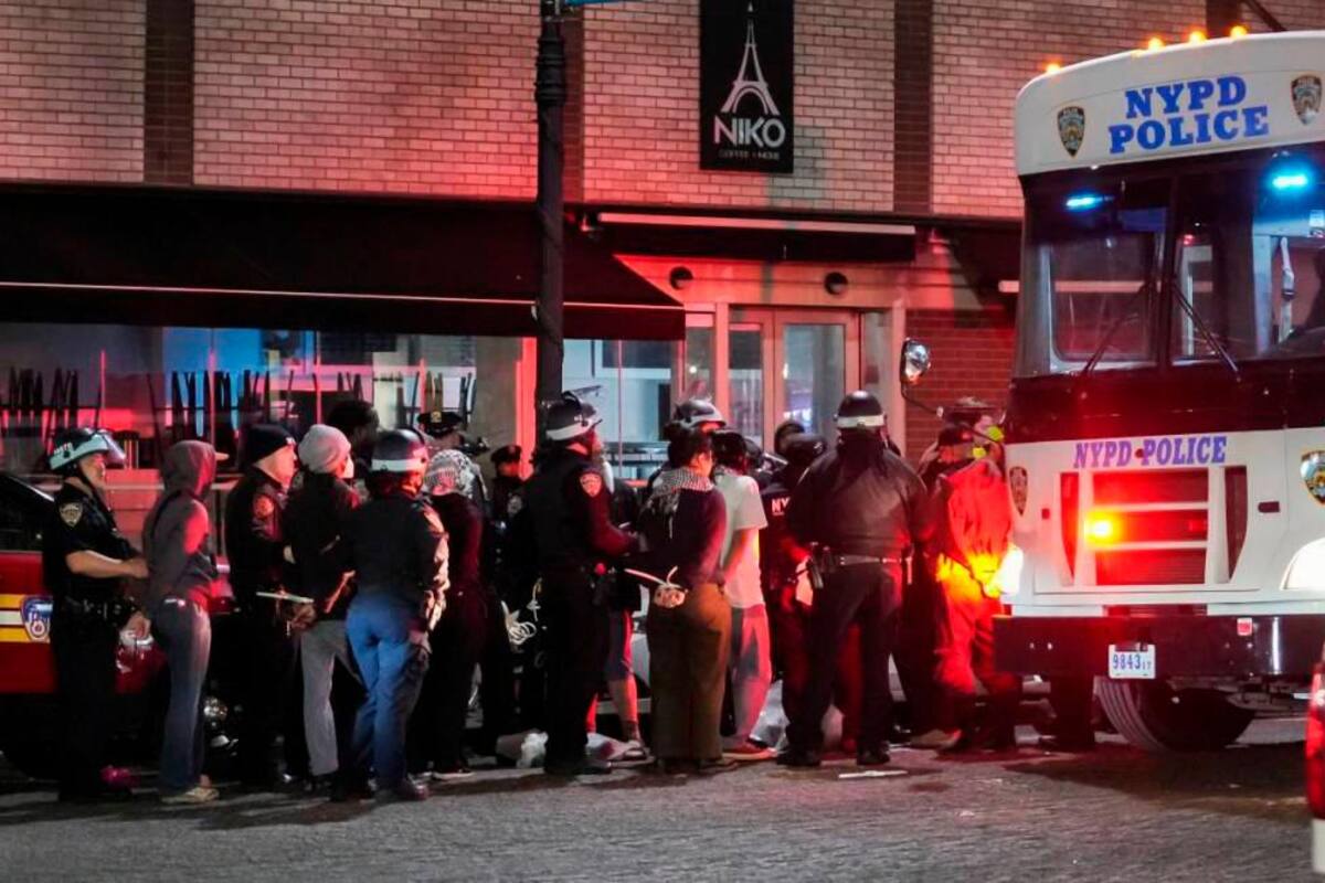 Más de 2.500 detenidos en protestas propalestinas en universidades de EE.UU.