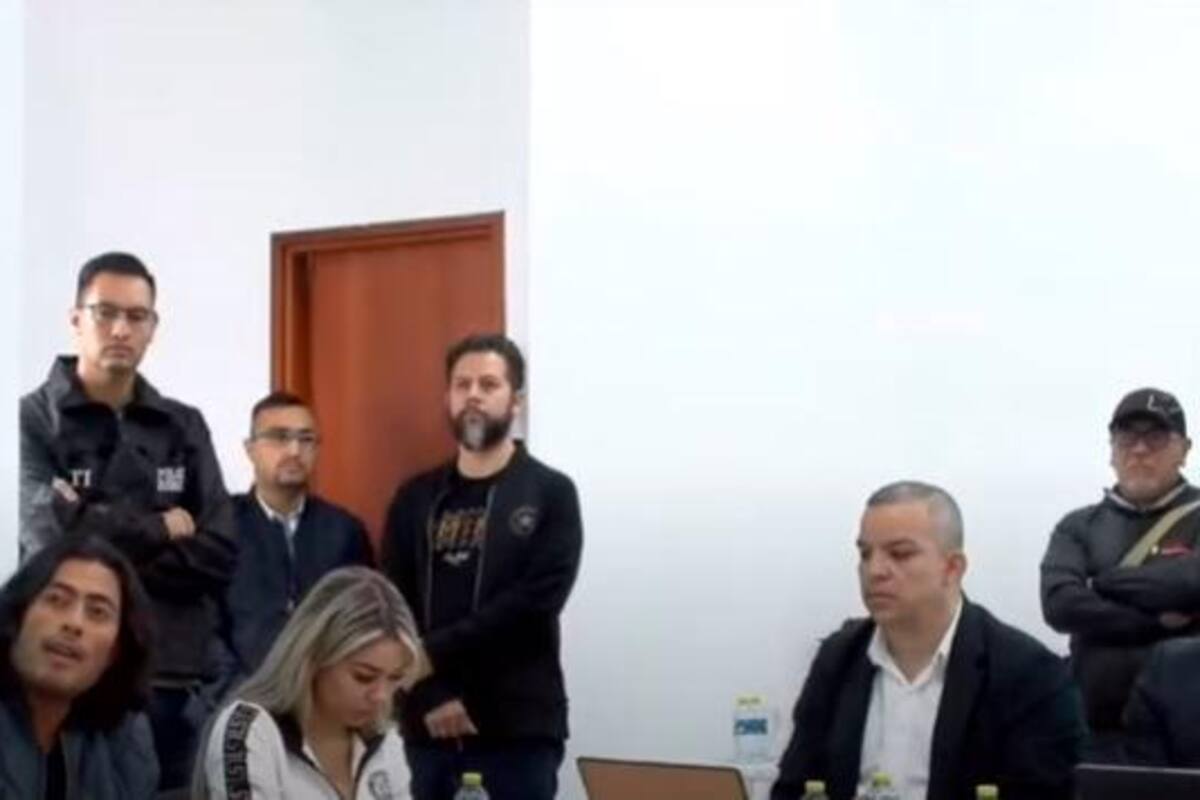 Avanza audiencia de legalización de captura de Nicolás Petro y Day Vásquez
