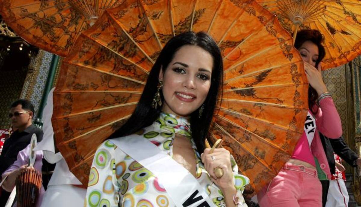 Exreina venezolana, Mónica Spear. AFP