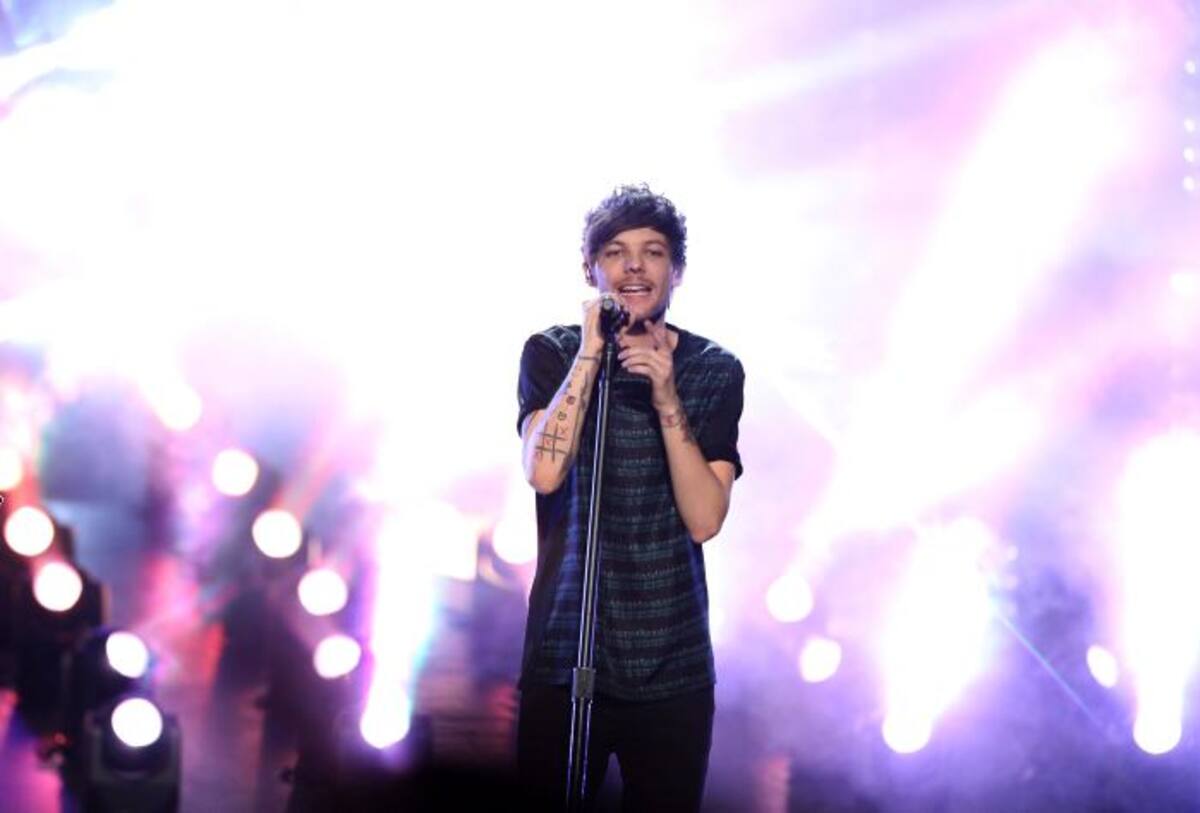 Louis Tomlinson. AP Matt Sayles