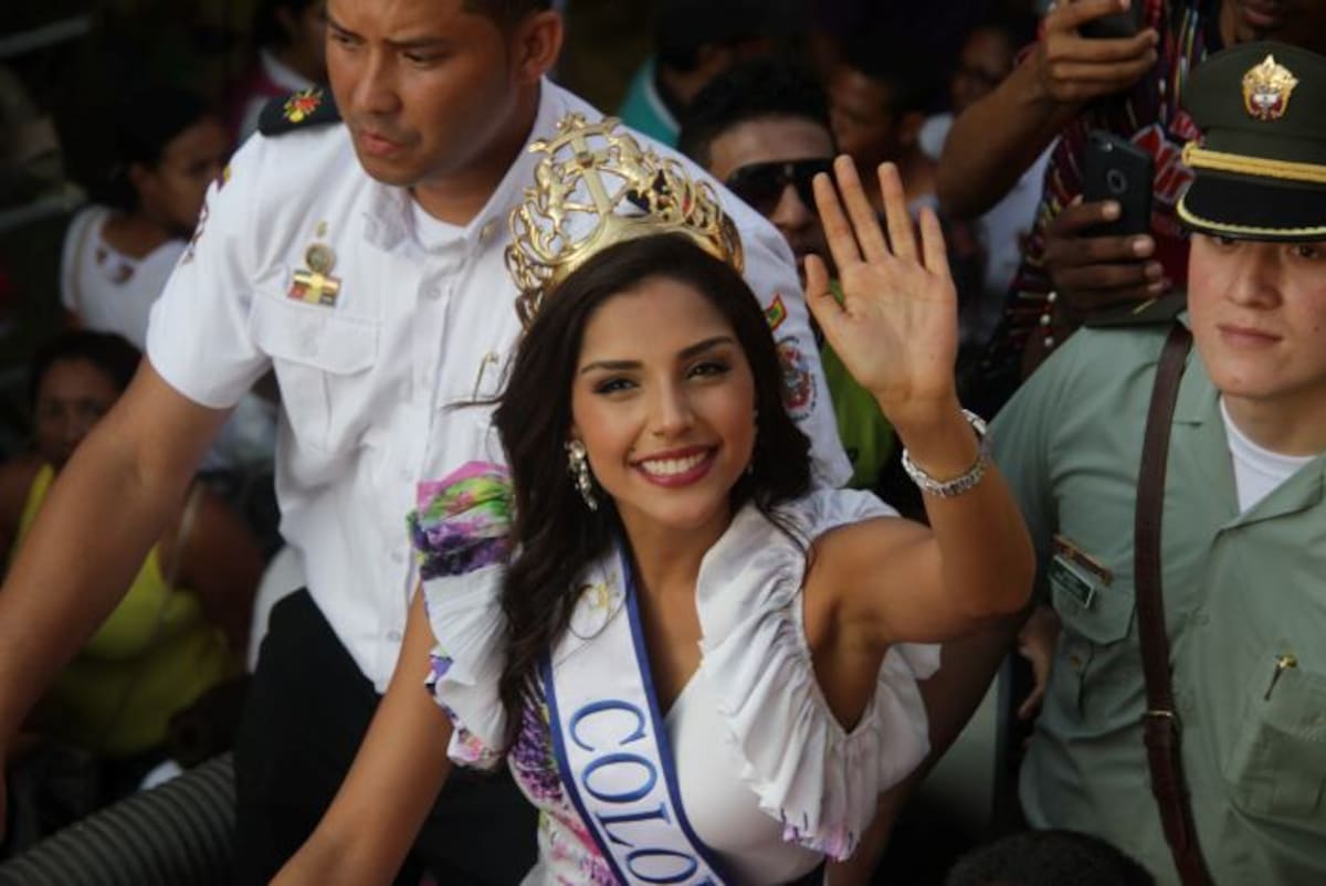 Laura González, Señorita Colombia. ARCHIVO