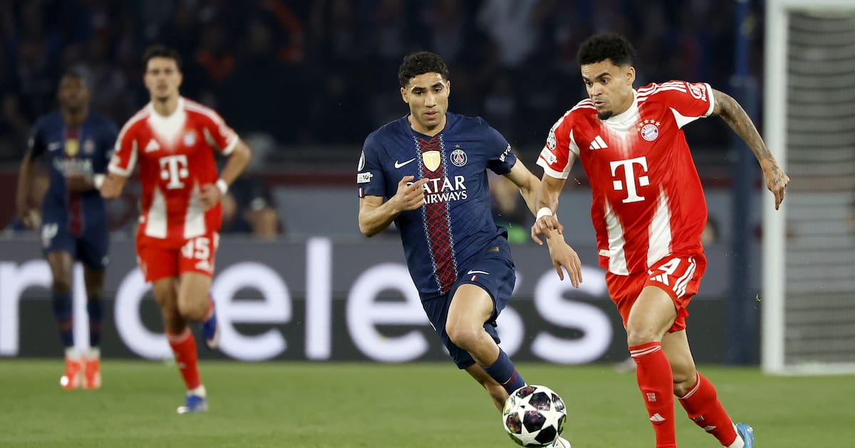 Champions: The reason Achraf Hakimi will miss the second leg