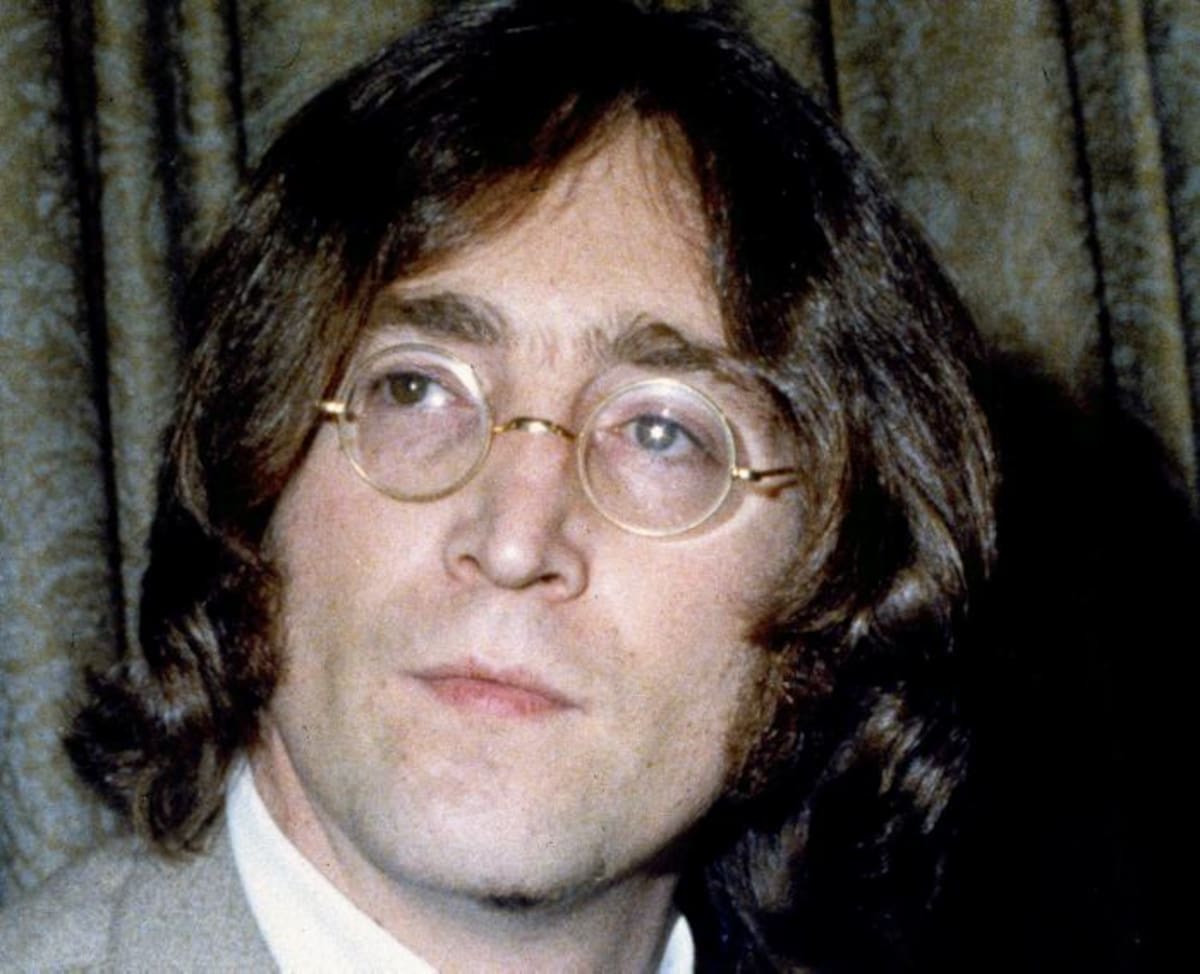 John Lennon, exmiembro de la mítica banda The Beatles en 1980. AP.