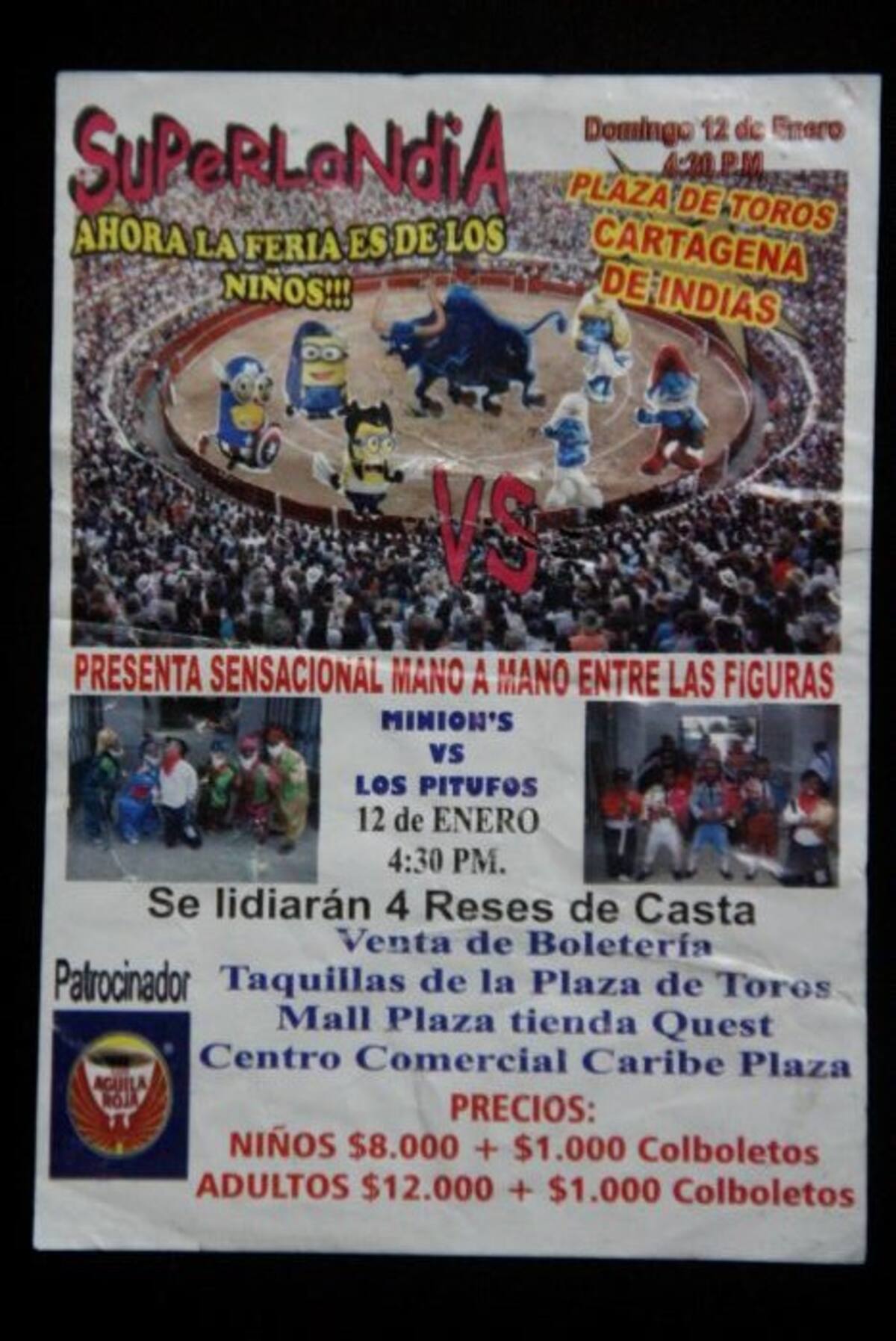 La feria taurina para niños no fue aprobada por el Distrito. CORTESÍA