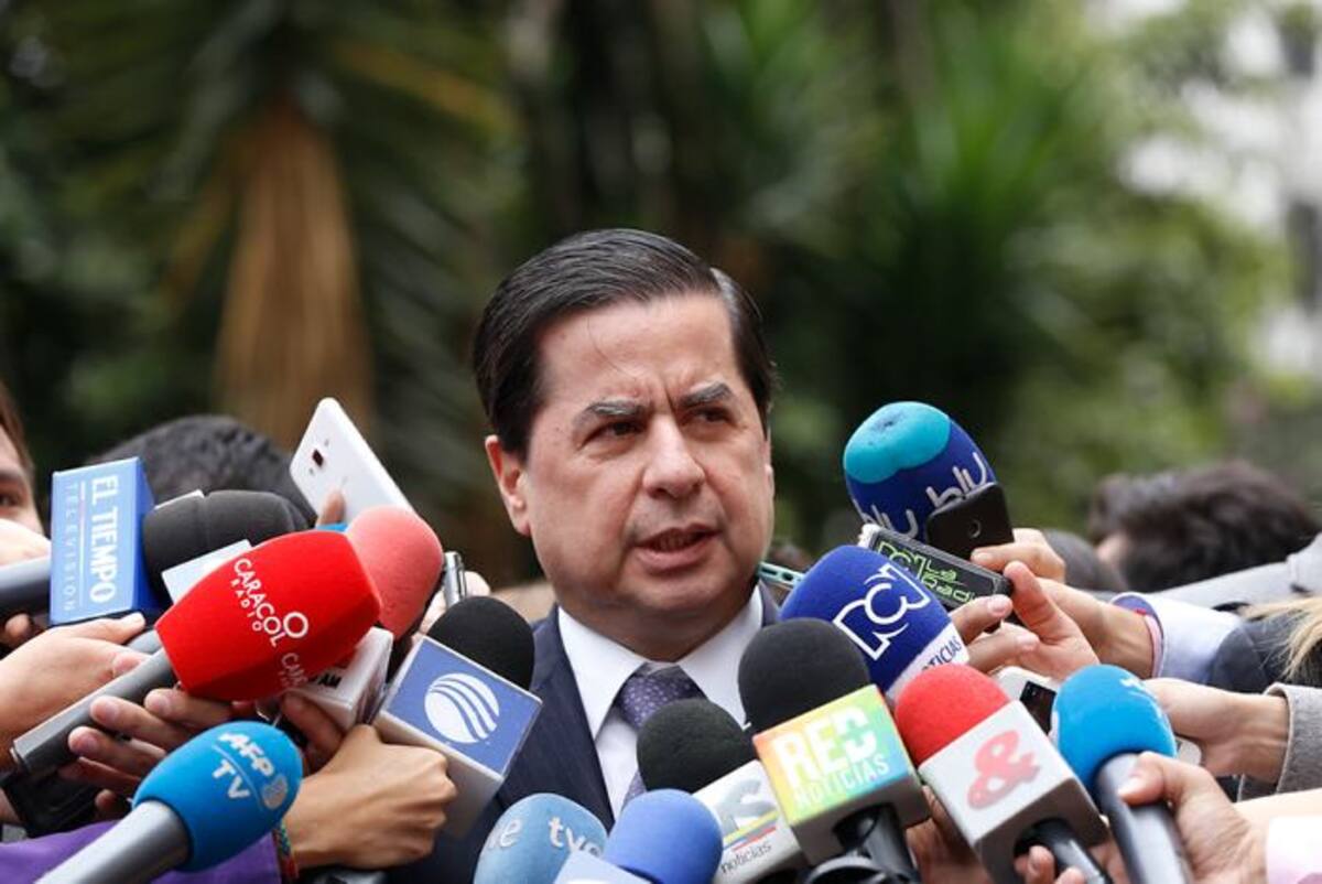 Juan Fernando Cristo, Ministro del Interior. COLPRENSA