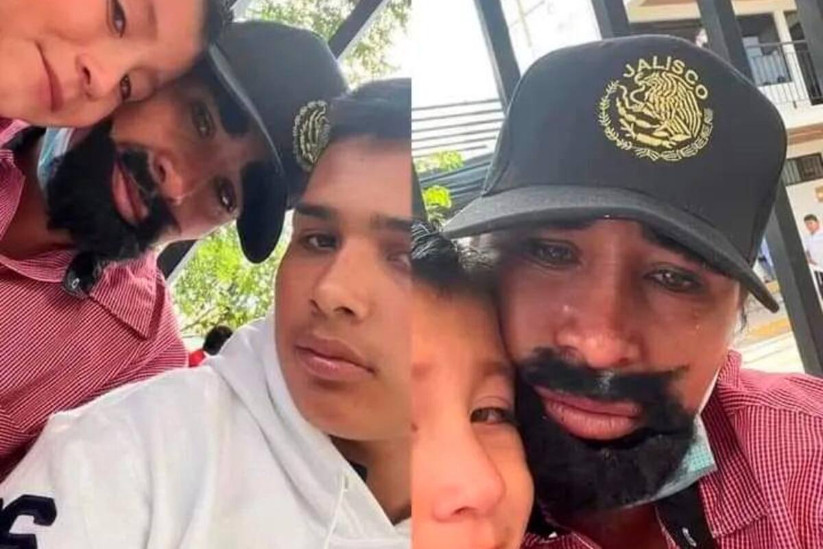 Madre soltera se disfraza de hombre para acompañar a su hijo al colegio