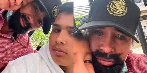 Madre soltera se disfraza de hombre para acompañar a su hijo al colegio