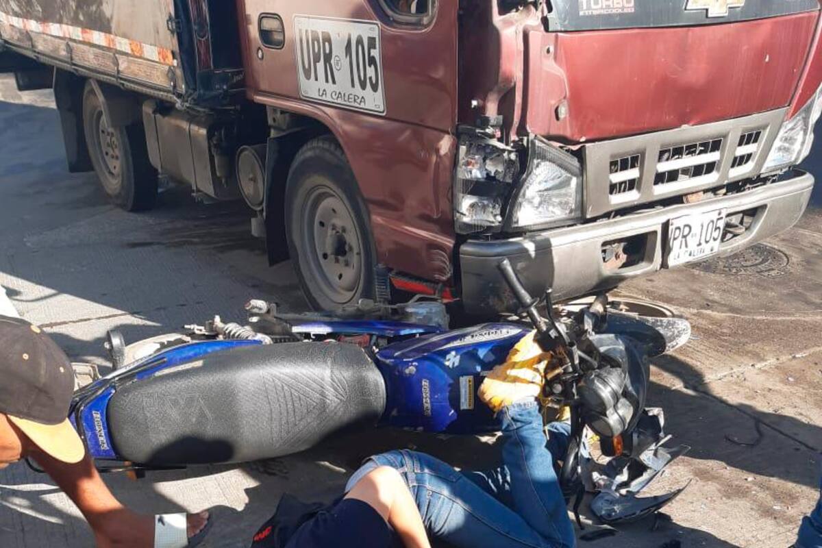 (Video) Accidente de tránsito en Manga dejó una persona herida