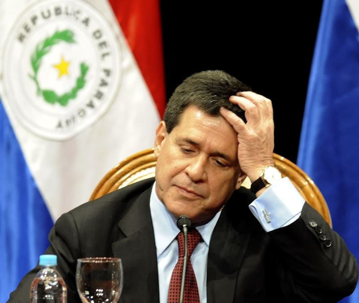 Horacio Cartes, presidente de Paraguay. AFP NORBERTO DUARTE