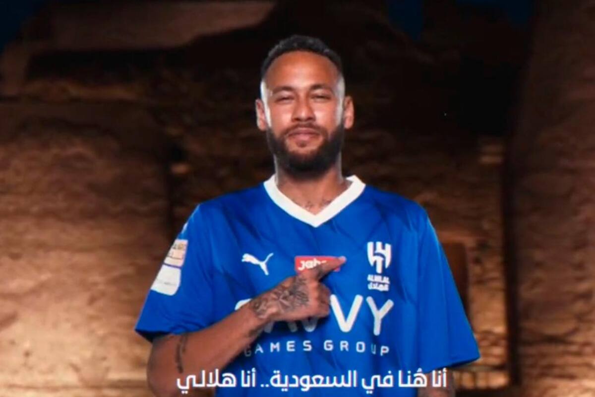Oficial: Neymar es nuevo jugador de Al Hilal saudí