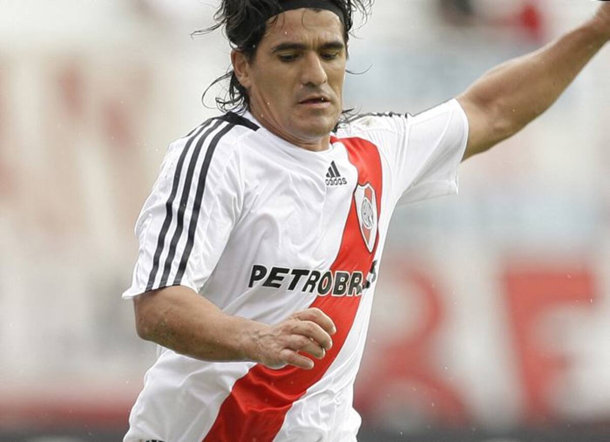 Ariel Ortega, exjugador del River Plate AP Eduardo Di Baia