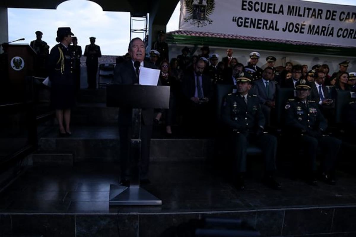 Posesión de Guillermo Botero, como nuevo ministro de Defensa. Colprensa
