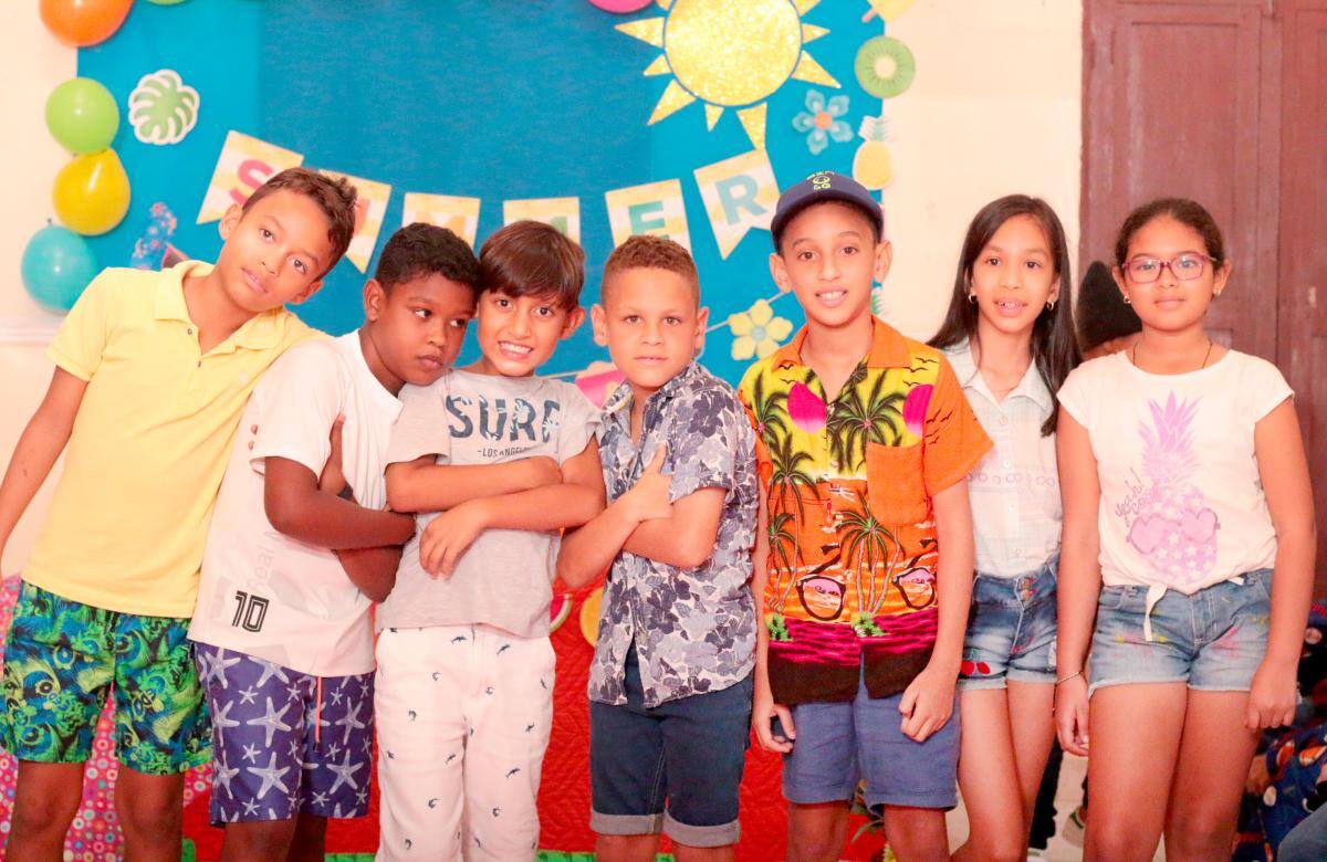 Matías Gómez, Mathías Fox, Juan David González, Juan Esteban Gómez, Juan Felipe Fuentes, Estefanni Chamorro y María Isabel Lafont.