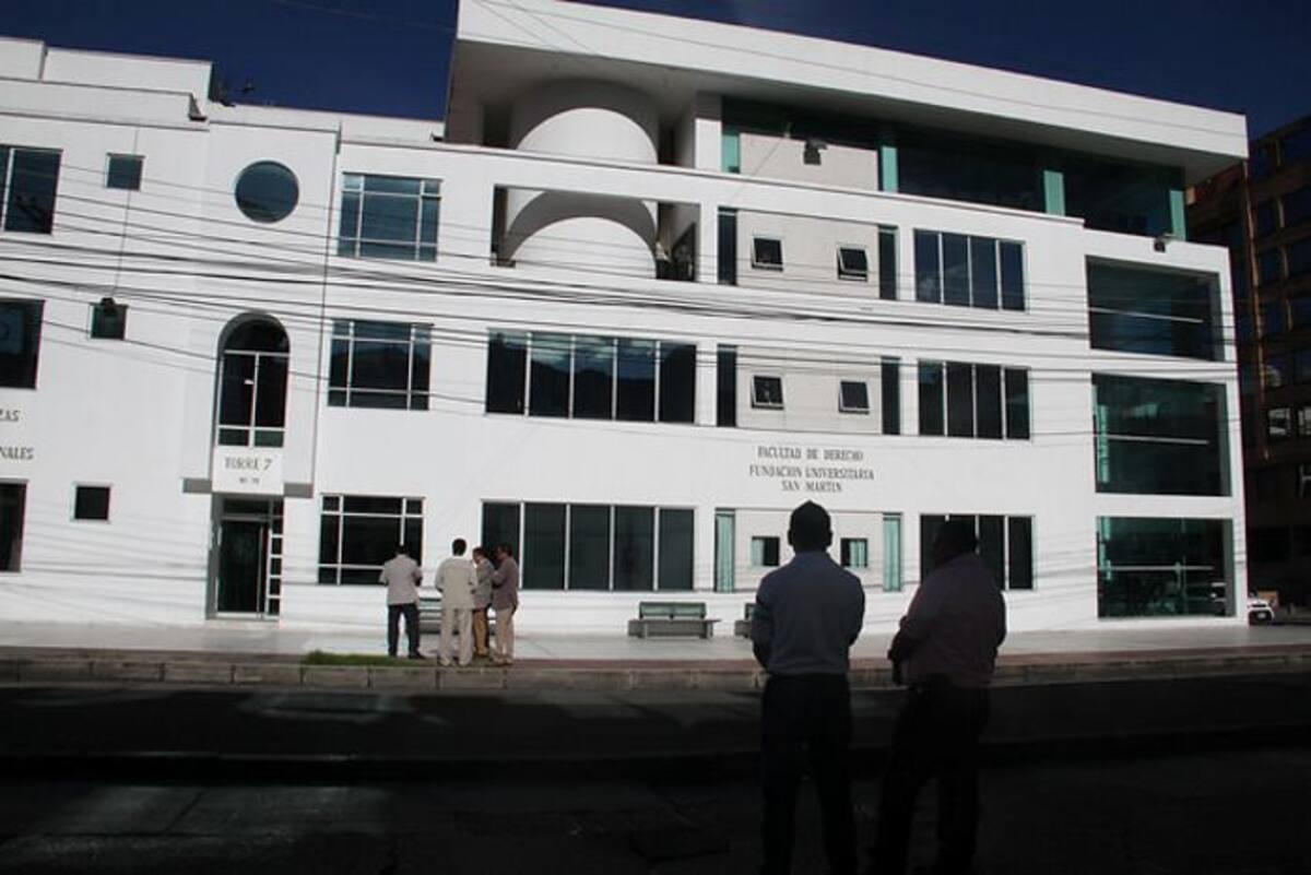 Fundación Universitaria San Martín. Colprensa.