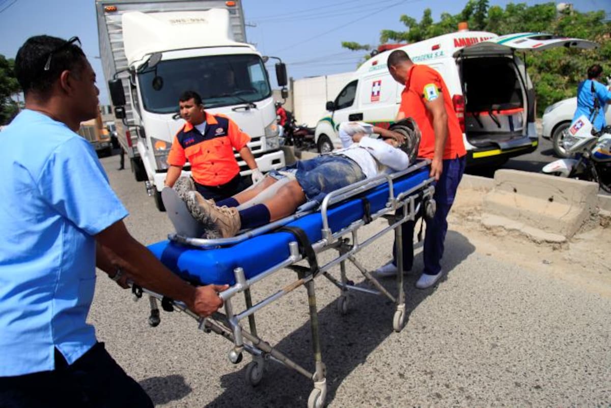 Según el Crue, en el primer semestre de 2017 la clínica Barú recibió 38 pacientes por traumas, pero hubo otras IPS que recibieron mayor número, como el Nuevo Hospital Bocagrande, con 47 casos. Archivo El Universal