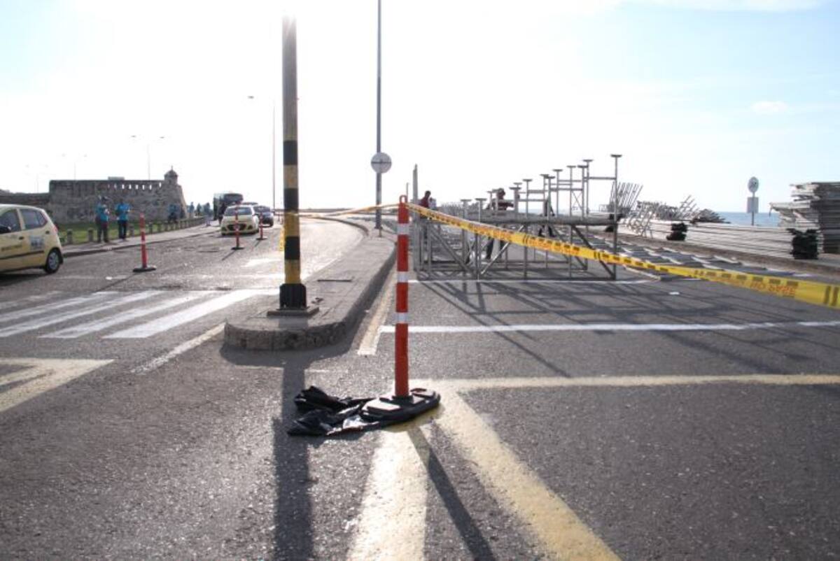 La calzada de la avenida Santander estará cerrada desde las 11 de la noche. Zenia Valdelamar