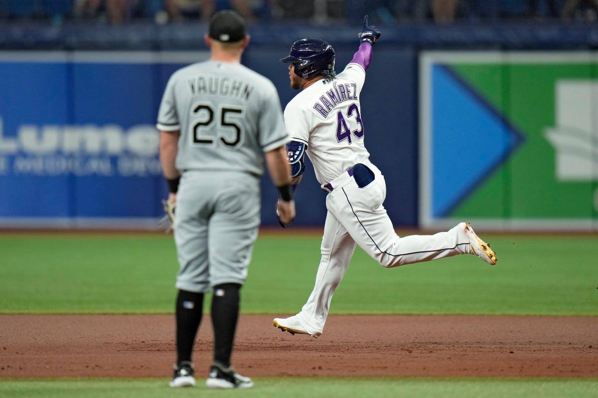 Cuarto jonrón de Harold Ramírez con Rays