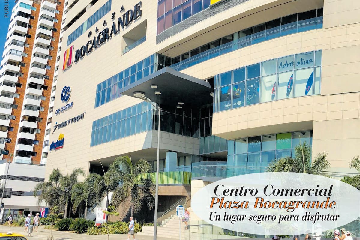 Centro Comercial Plaza Bocagrande, un lugar seguro para disfrutar
