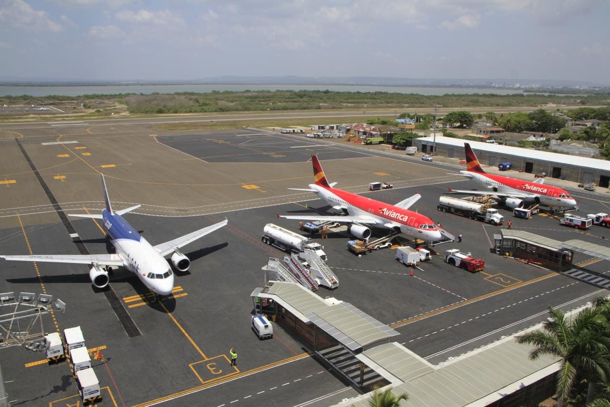 Aerocivil da detalles sobre incidente en el que casi chocan dos aviones en Cartagena