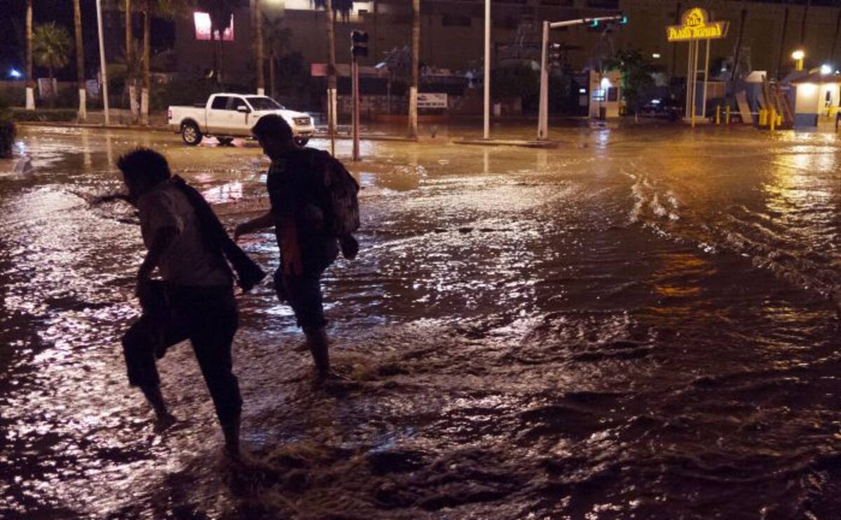 Las fuertes lluvias han golpeado a México. AFP PAUL J. RICHARDS