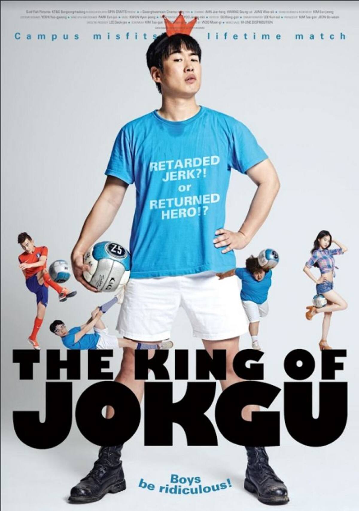 Man-seob, un aficionado al jokgu (voleibol de pie), vuelve a la Universidad al recibir una licencia del Ejercito tras de completar el servicio militar. Más que los libros, su prioridad es jugar jokgu, por lo que al enterarse de que la cancha jokgu del campus fue clausurada, emprende una cruzada para que la vuelvan a habilitar. Cortesía