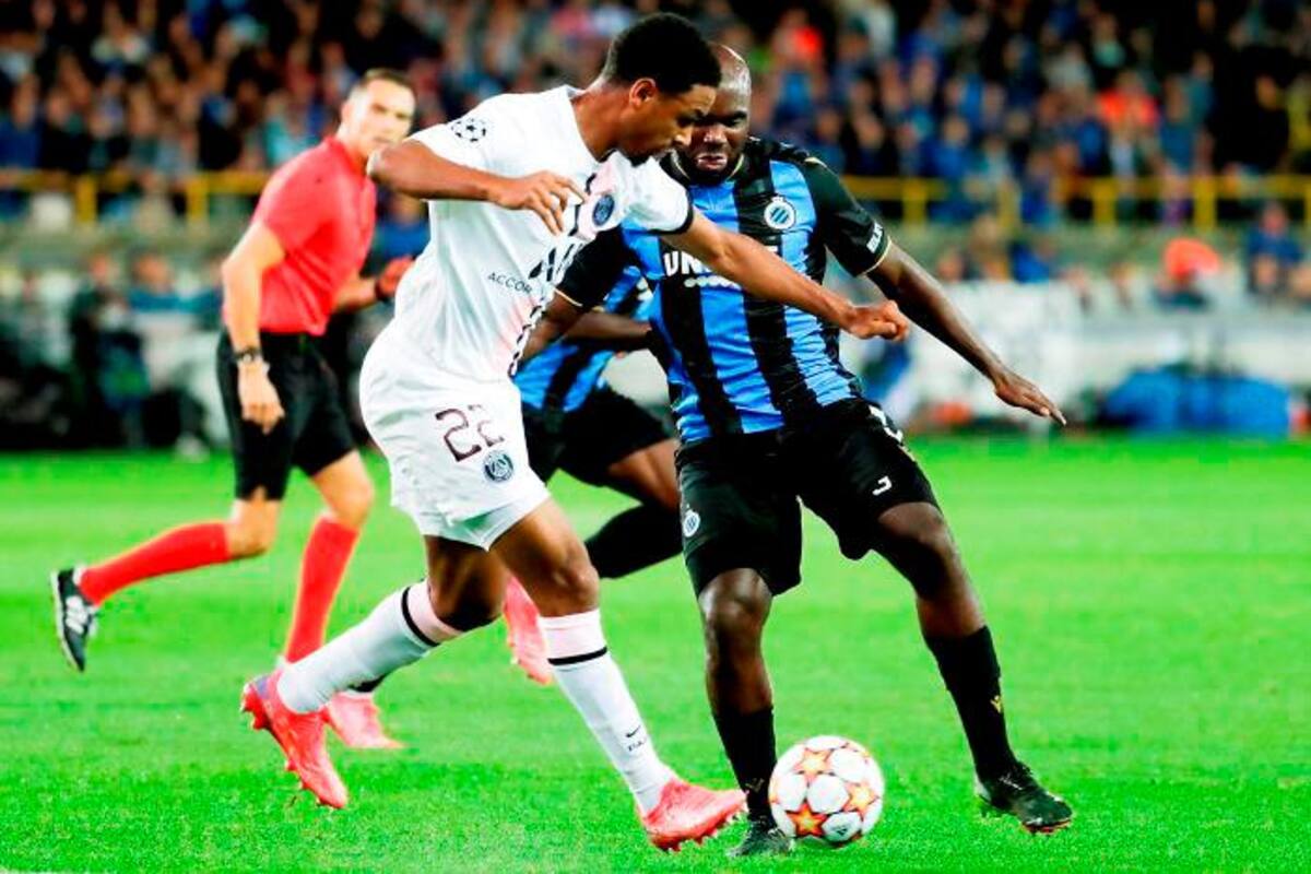 Destacada actuación de Balanta en empate del Brujas y el PSG