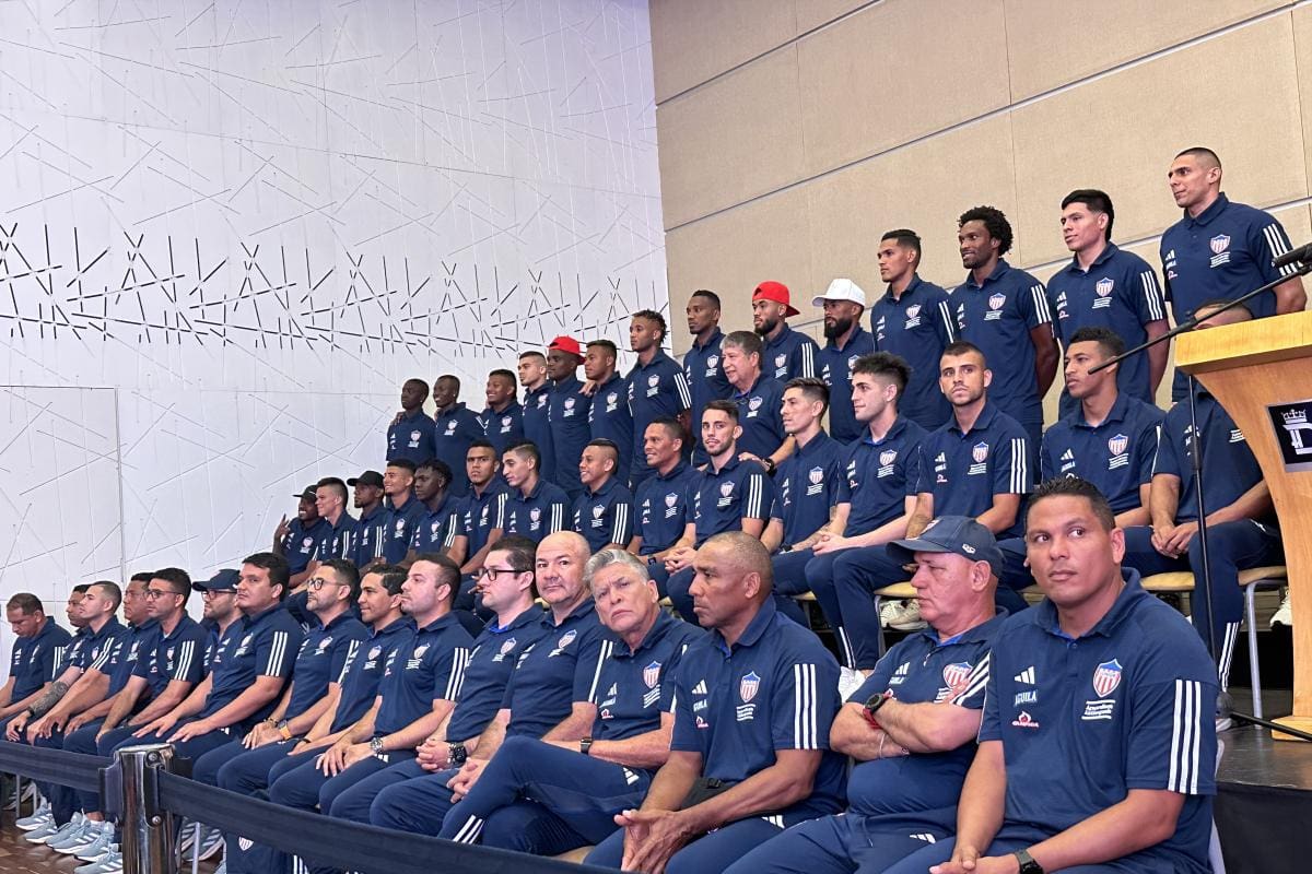 Junior presentó su nómina 2023 y no estuvo Juan Fernando Quintero