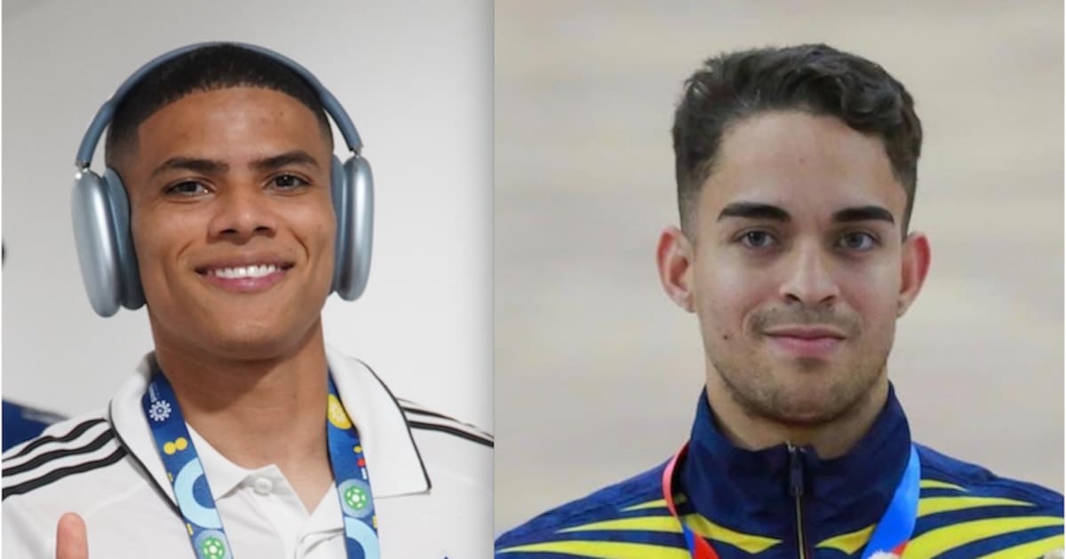 José Enamorado y Cristian Ortega, los deportistas de Acord Atlántico 2025