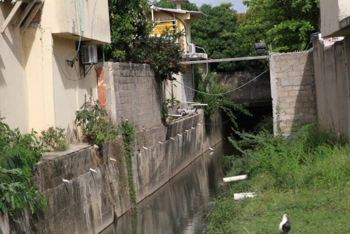 El canal tiene cuatro años de no recibir mantenimiento. foto oscar diaz