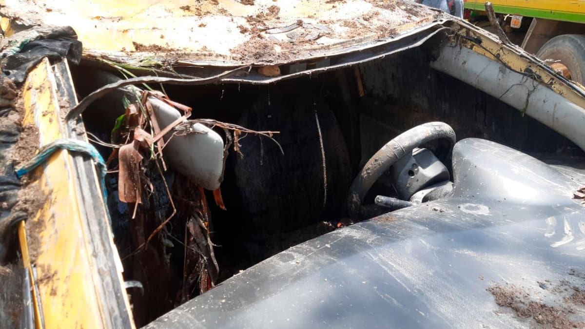 Milagrosamente no hubo fallecidos en este incidente. Foto//Luis Herrán.