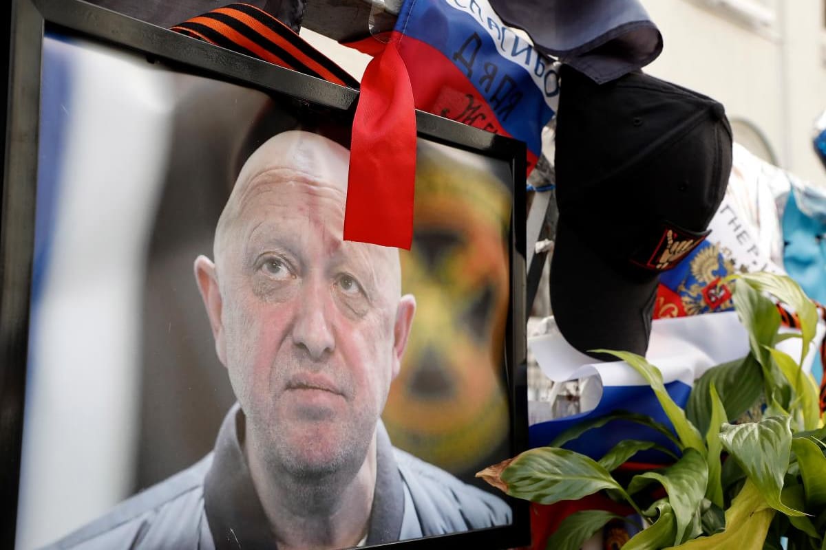 Yevgueni Prigozhin fue enterrado en San Petesburgo