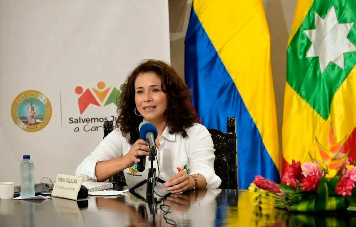 Diana Villalba Vallejo, secretaria de Hacienda, indicó que con este presupuesto buscan alcanzar las metas fijadas en el Plan de Desarrollo. // Cortesía