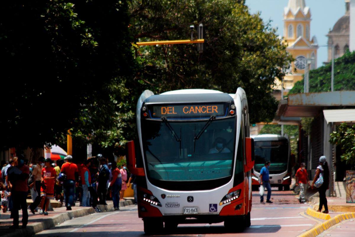 Transcaribe gratis el domingo y el lunes por crisis de recaudo