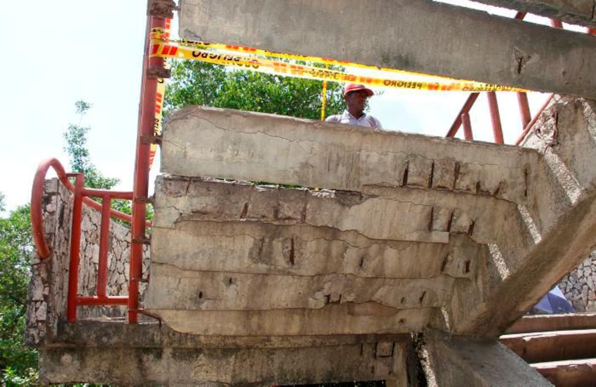 Con la intervención del puente Crespito se mitigará el riesgo y solucionará la movilidad a los habitantes de los barrios Crespo, Crespito, 7 de Agosto y Santa María. //LUIS EDUARDO HERRÁN-EL UNIVERSAL