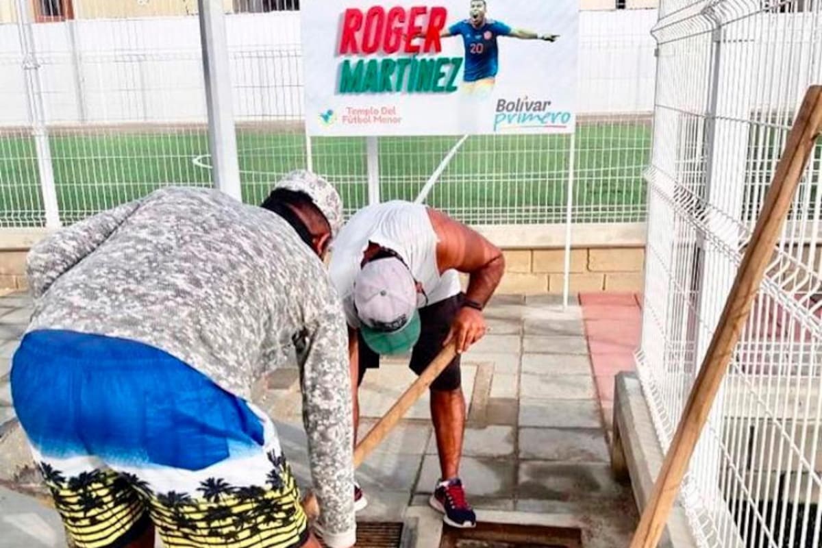 Deportistas, felices por limpieza en escenarios deportivos de Bolívar