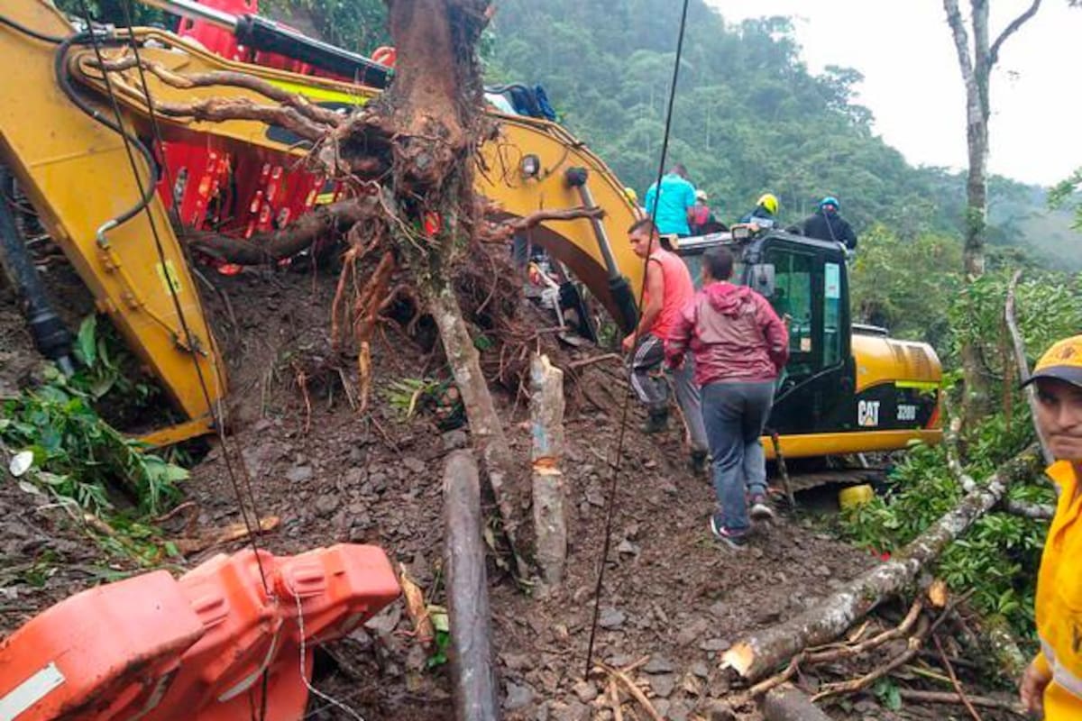 Deslizamiento de tierra en Risaralda: tres muertos y más de 20 desaparecidos
