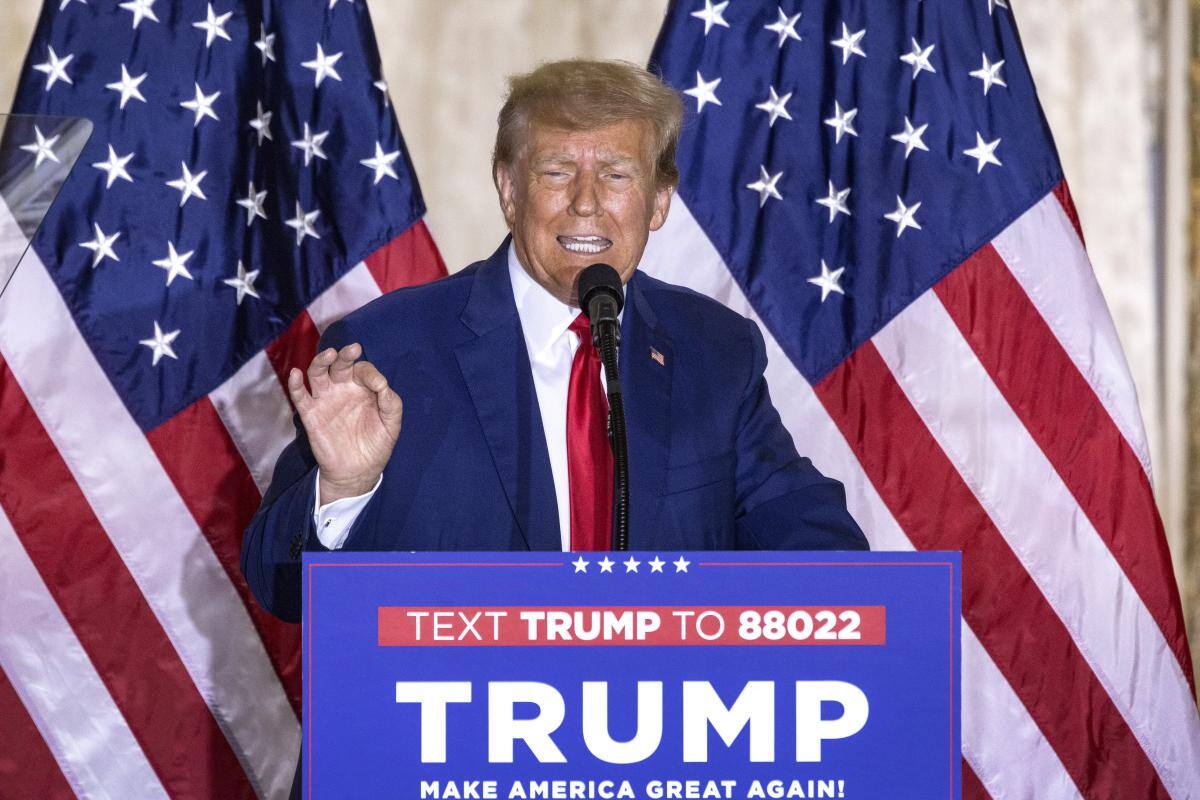Las palabras de Donald Trump después de ser imputado