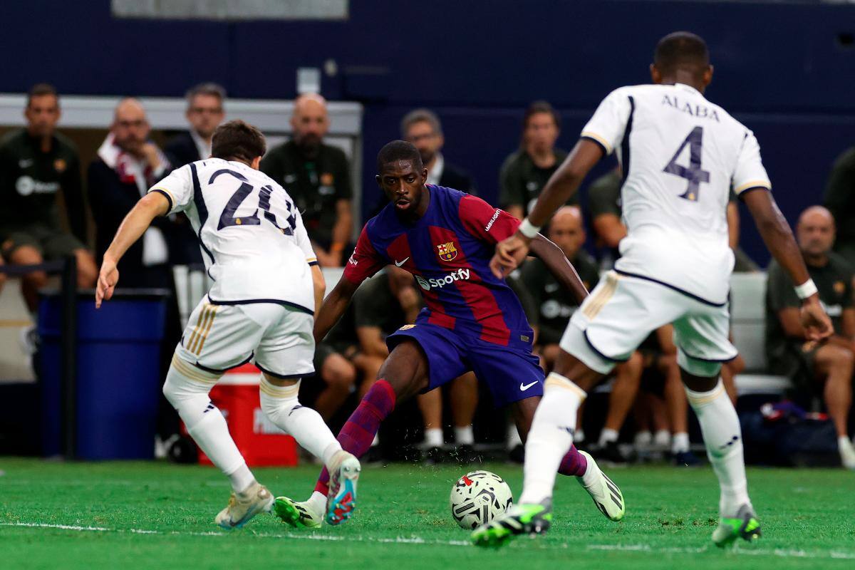 Con los focos en Dembelé, Barcelona cierra su gira por EE.UU. con el Milan
