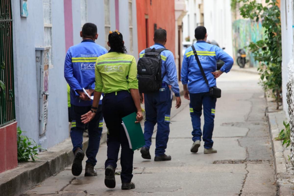 Afinia busca acabar con las conexiones ilegales en Getsemaní