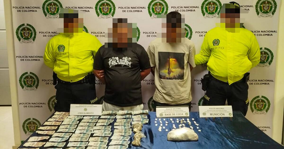 Six arrested for drug dealing in Cartagena neighborhoods