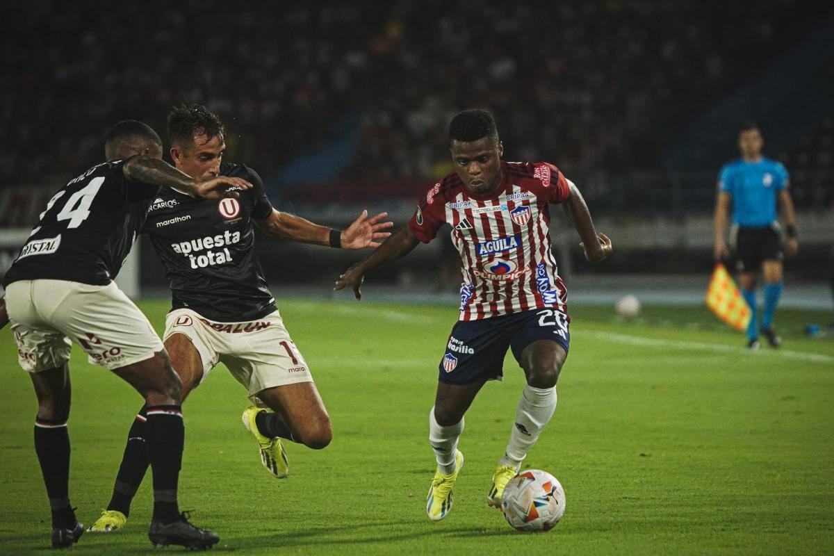 Junior empató con Universitario de Deportes por Copa Libertadores