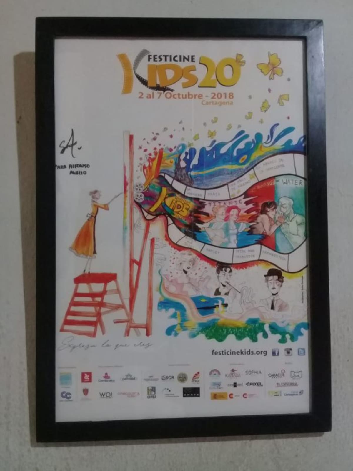 Afiche promocional del Festicinekids, este 2018. Cortesía